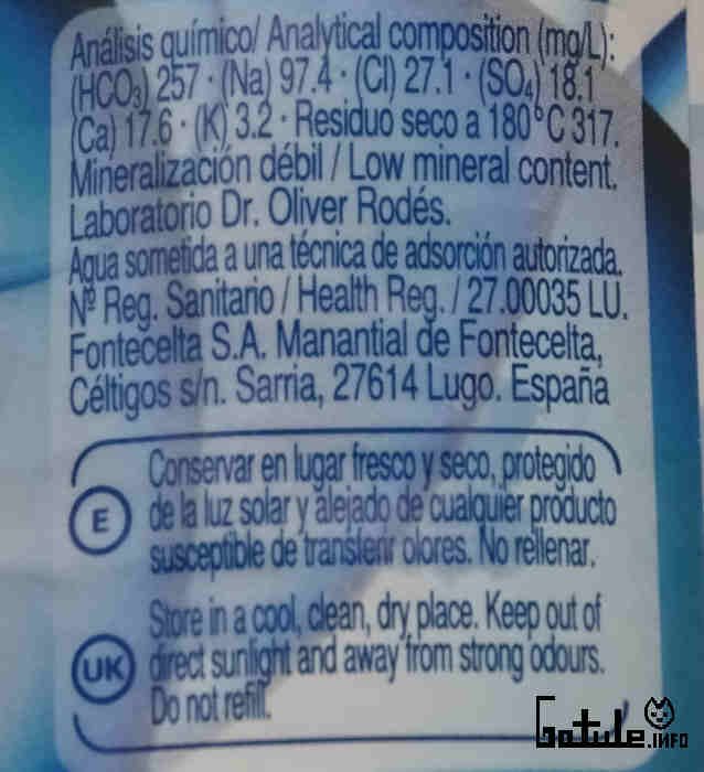 Agua mineral recomendaciones Agua mineral consideraciones